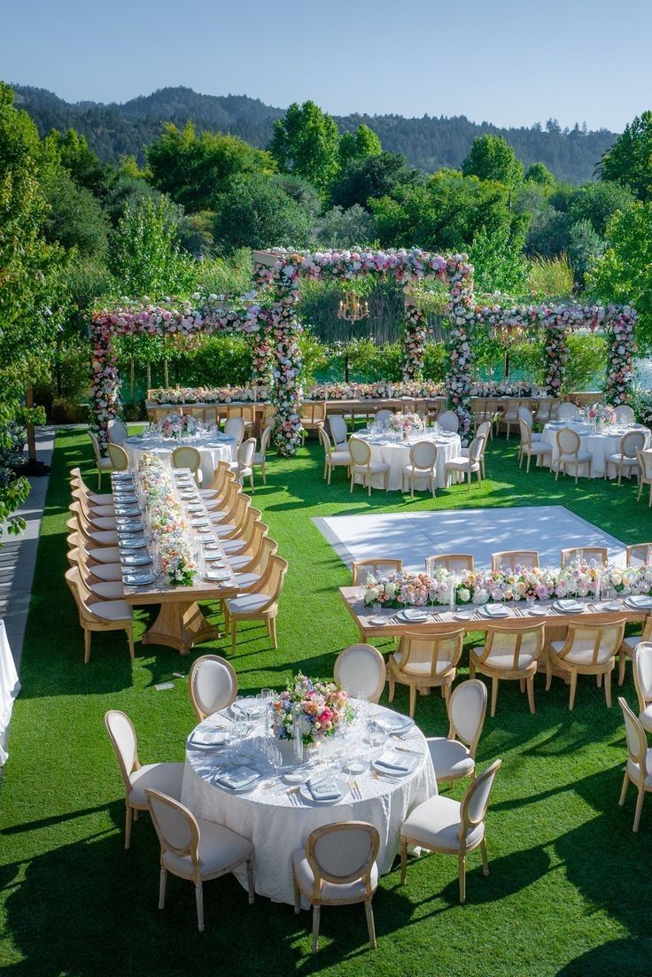 Elegant Event Planning Setup
