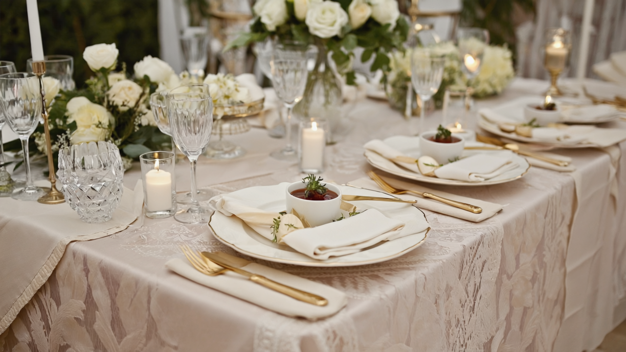 Elegant Catering Event Setup in Fort Lauderdale